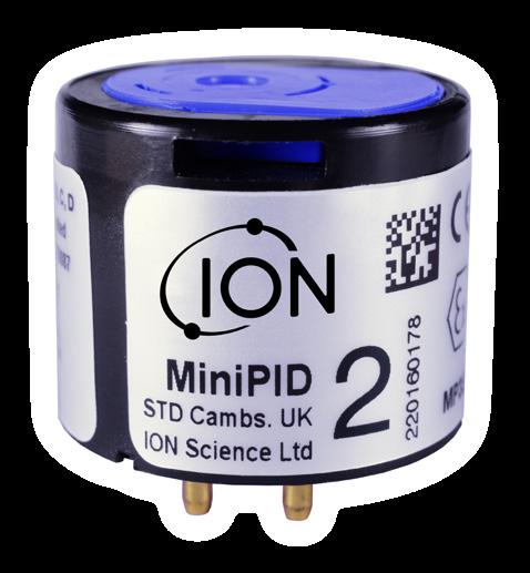 MiniPID 2 is found in all our PID instruments and has been adopted by leading gas detection manufacturers worldwide, making it the most widely used PID sensor.