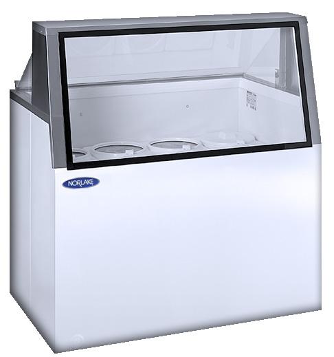 NOVA Specialty Freezers NOVA Dipping Display Freezers are available in three different configurations to best fit any need.