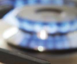 Never use a gas oven or range-top burners to provide heating.