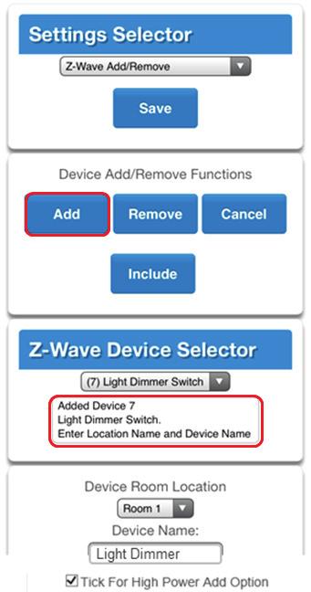 Typically, Z -Wave devices that will work with the Côr Home Automation system are items that can allow you to Open or Close and Turn On or Off.