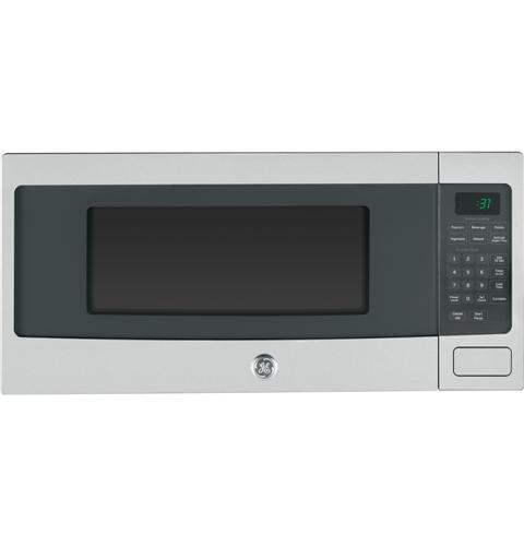 GE Appliances Model#: PEM31SFSS GE Profile Series 1.1 Cu. Ft. Countertop Microwave Oven Approx Dimensions (HxDxW): 12 1/8 in X 12 7/8 in X 24 in 1.1 cu. ft.