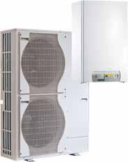 resistance 2.4 or 6 single phase 3.6 or three phase For heating and air conditioning with fan coils Additional heating by integrated electrical resistance 2.4 or 6 3.