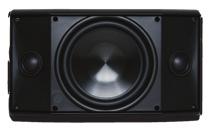 70V Distributed Indoor / Outdoor Speakers AW8070Vwht blk One indoor/outdoor 70V speaker with one 8" polypropylene woofer, two 11/4" pivoting aluminum dome tweeters and 70V tap switch selectable at 8,