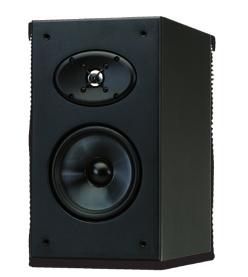 One pair of two-way speakers with 6½" polypropylene woofers, 1" aluminum dome tweeters and 150 watt power handling.