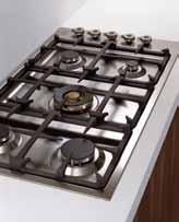 BUILT-IN Series Built-in Series cooktops New Pictured: 36" Professional Cooktop Cooktops Professional Series Drop-In Cooktops 36", slim profile, all gas (natural and LP), heavy-duty cast iron grates,