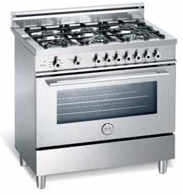 PROFESsional Series Pro Series Surface Burners High efficiency burners (30% faster) Triple ring power burner Convection Oven Balanced air-flow with fan ensures even heat distribution for single and