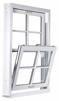 Windows Vertical Slider Combines period charm with modern