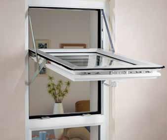 The Spectus Vertical Slider is a PVC-U sliding sash window