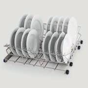 C812 Lower washing cart for cups and saucers.