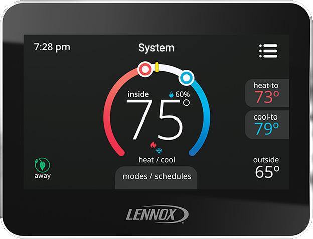 Optional Accessories icomfort M0 Smart Wi-Fi Thermostat Wi-Fi-enabled, electronic 7-day, universal, multi-stage, programmable, touchscreen thermostat. 4 Heat/ Cool. Auto-changeover.