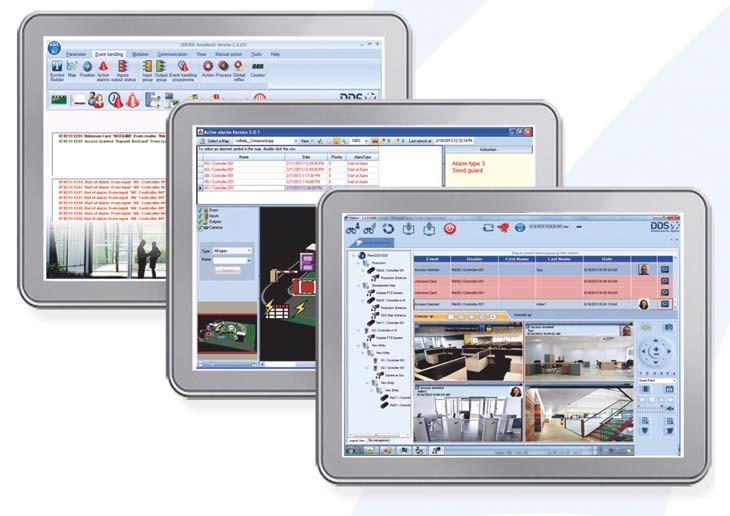 AMADEUS 5 SOFTWARE Amadeus 5 is DDS powerful yet user-friendly on-line access control and alarm monitoring software.