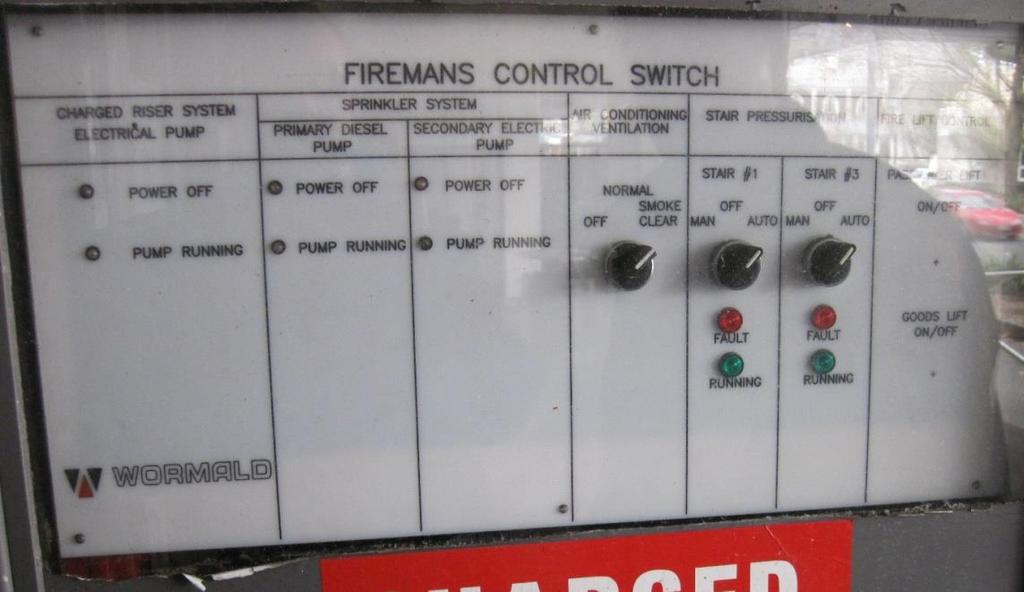 DESIGNERS GUIDE Firefighting operations on fire control centres Figure 2: Photo showing basic fan controls incorporated in a panel For more information, see standard: (AS/NZS 1668.1:2015 C4.13.