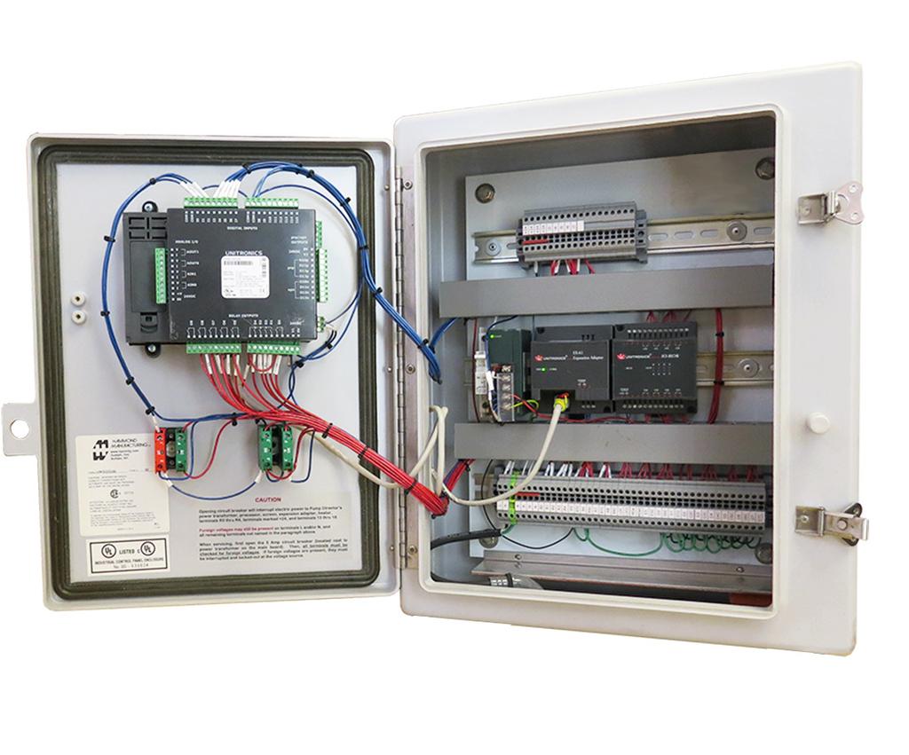 motor. Pre-Wired, Programmed and Tested The Model 7700A s pre-programmed logic accommodates all the normal and emergency situations that occur in pumping operation.