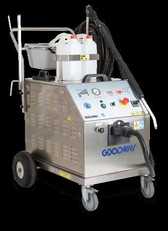 DRY STEAM CLEANERS GVC-18000 Our most popular steam cleaner is ideal for most manual deep cleaning and sanitizing