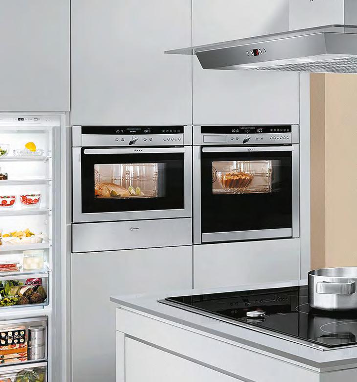 CHOOSE APPLIANCES CAREFULLY There are many options for smaller kitchens when it comes to appliances. If you want a freestanding cooker, there are plenty of 50cm, 55cm and 60cm widths to choose from.