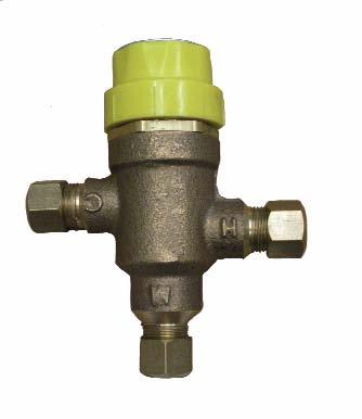 Apollo Application Chart Point Of Use 34D Series ASSE 1070 Apollo 34D Series thermostatic Mini Mixer valves are ASSE 1016/1070 certified and designed as the ultimate single fixture valve, with a