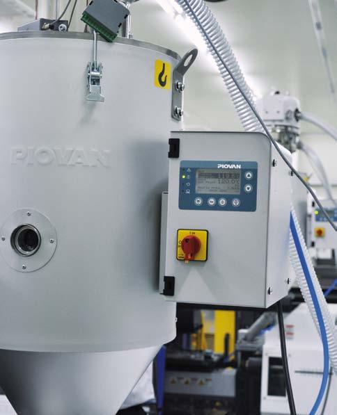 Piovan Drying Technologies: Compressed Air Dryer Making use of the compressed air intrinsic characteristics, the compressed air dryer can be used for dehumidifying small