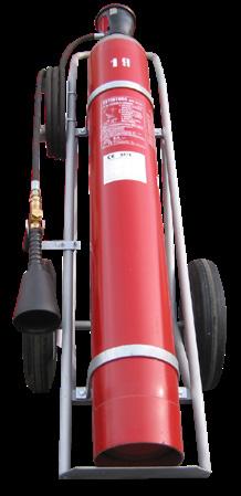 All fire equipment is designed and manufactured with extreme care in materials highly resistant to chemicals that ensure durability, high performance and