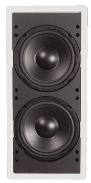 FOR EVEN BETTER PERFORMANCE DRAMATIC SOUND 2 Sometimes we look for higher output or more extended bass response, even though we need to use inconspicuous flush-mount speakers.