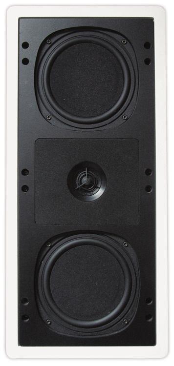 REGISTERS. 1 3 3 - EACH IN-WALL SPEAKER INCLUDES A PAINTABLE GRILLE, ENABLING IT TO MATCH ANY COLOR AND ANY STYLE HOME DECOR.