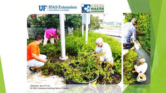 UF/IFAS Extension, Broward County We would like to thank our dedicated Master