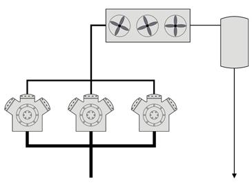 4 Compound control 4.1 Compound master modules In the system, there are three different master modules with which the control of differentially complex equipment is possible.