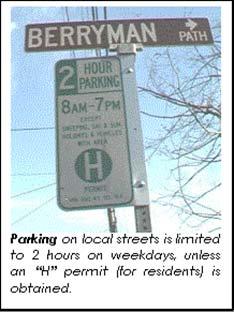 Residential Parking Benefit Districts Implement in areas next to commercial zones, as needed