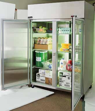 A wide variety of options such as half glass and half solid doors, pan racks and refrigerated drawers makes it easy to design a cabinet to fit the requirements of restaurants, cafeterias,