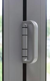Available in: CHROME LEVER HANDLE For all Bi-fold master doors, the