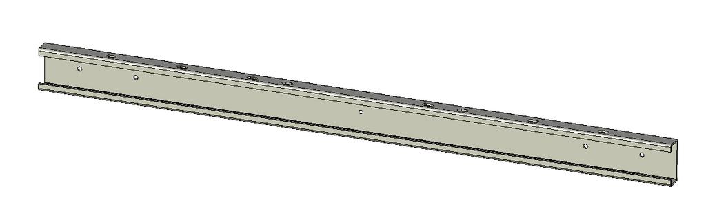 (51-0627-027A) Attaches to the brace, providing tilt adjustment for the panel