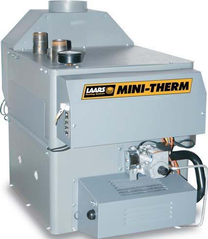 LAARS MINI-THERM JVS Extremely popular with homeowners, the JVS model offers an attractive and easy-to service jacket.