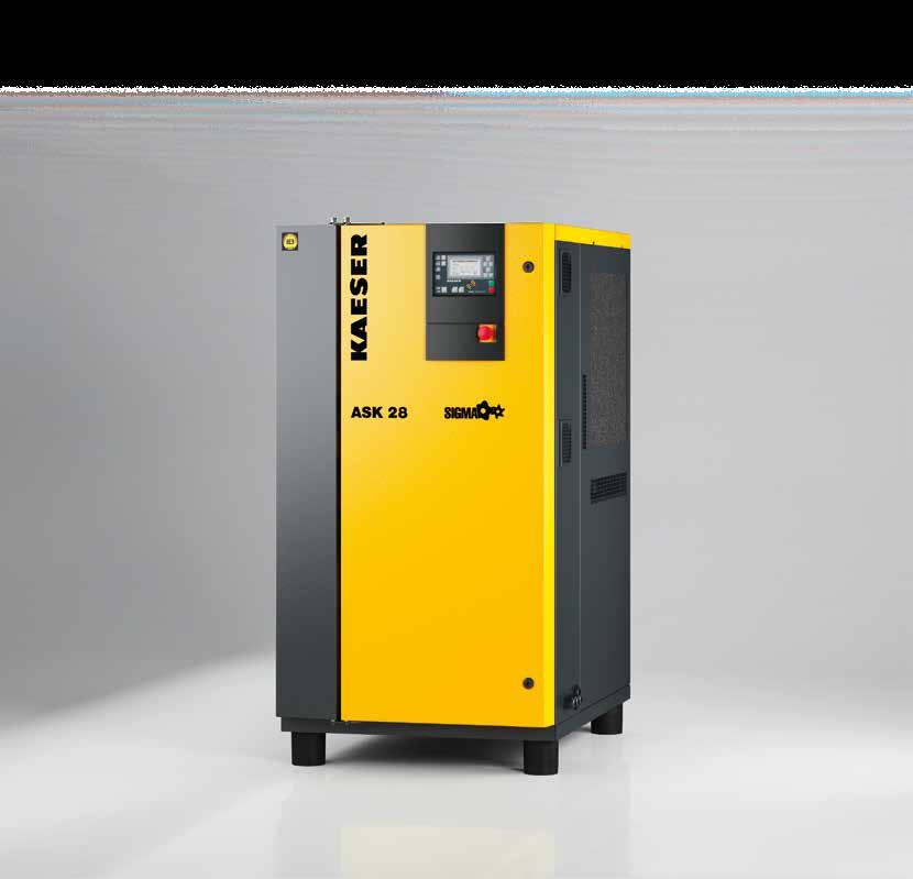 Rotary Screw Compressors ASK Series With the world-renowned SIGMA