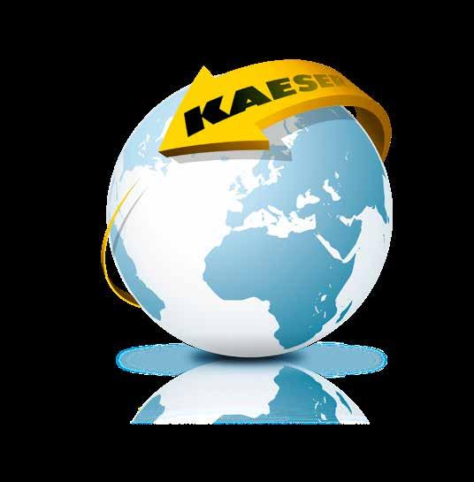 The world is our home As one of the world s largest compressed air system providers and compressor manufacturers, KAESER KOMPRESSOREN is represented throughout the world by a comprehensive network of