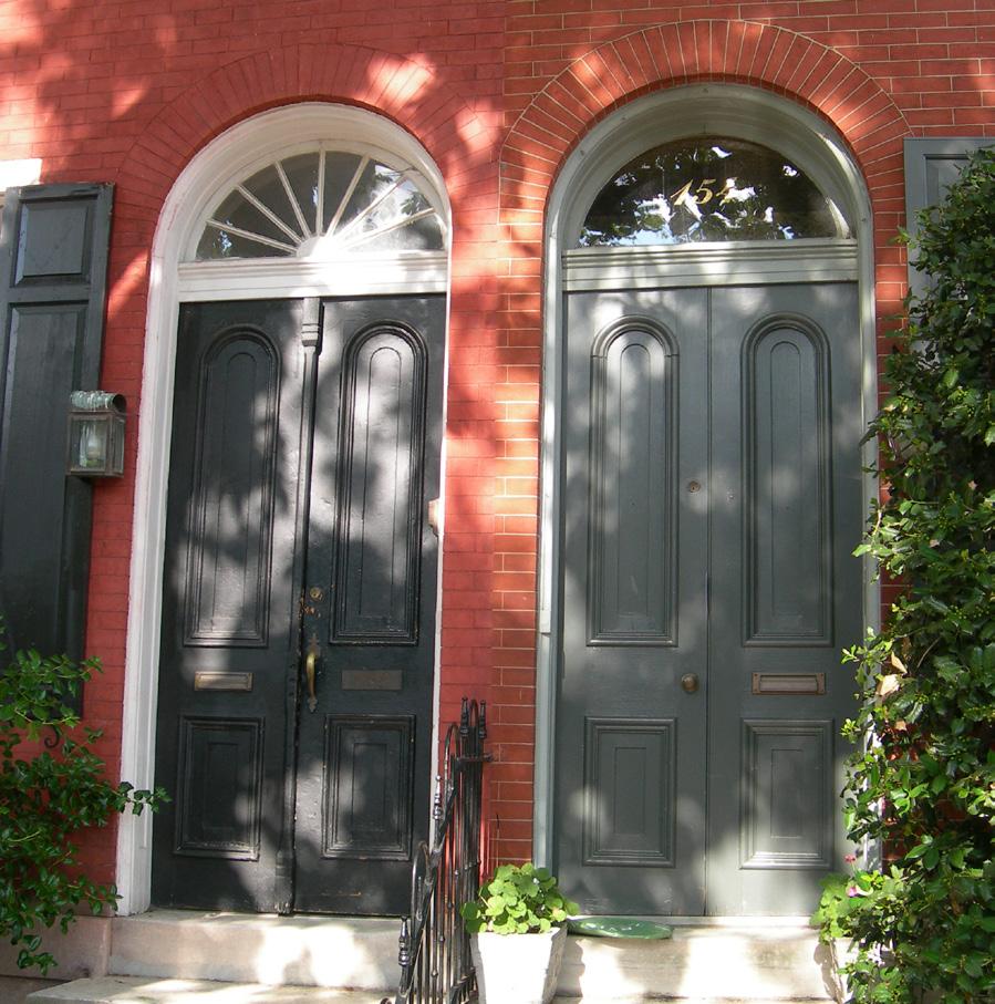 2 Maintenance and repair can extend the life of historic doors and greatly improve their energy efficiency.