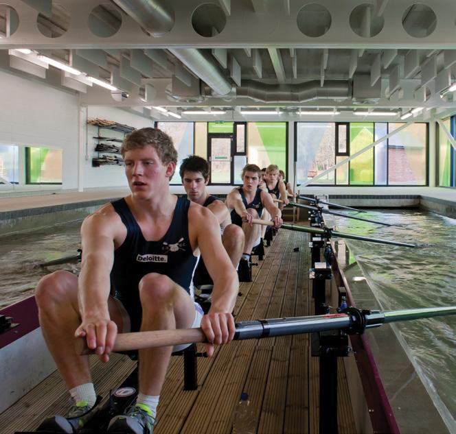 powered rowing tank is ideal for refining elite athletes rowing technique and introducing rowing beginners to the sport.