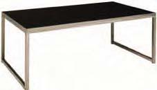 29 H 82033 geo conference table Glass/Black Steel 82041