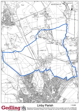 Neighbourhood Plan Area and Safeguarded Land (pg46, Top Wighay Farm Development Brief Supplementary Planning Document, Gedling Borough Council,