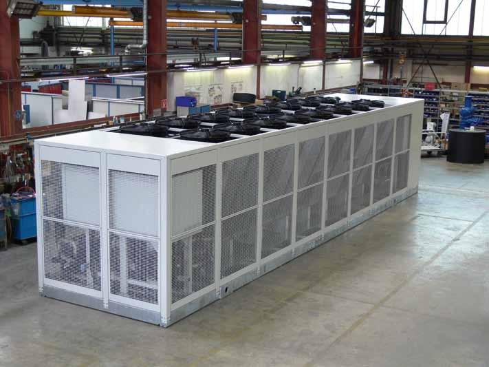 Tailor-made compact chillers Various production processes, individual customer demands, national regulations and specific standards in different industrial sectors present a large number of