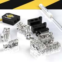 Optical Block Selection General Application Photoelectric Sensors 2 Proximity Blocks Interchangeable optical blocks provide for universal application of the to any sensing applications from large