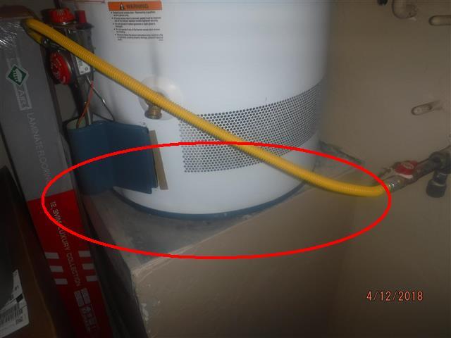 (2) Having a drip pan installed under a water heater is beneficial because all water heaters leak when they reach the end of their serviceable life.