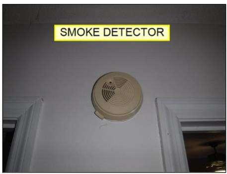 BUILDING CODE FOR NEW HOMES REQUIRE SMOKE DETECTORS IN EACH BEDROOM,