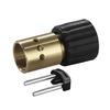 Adapter Adapter M22 - Swivel M22 x 1,5female and swivel connection.