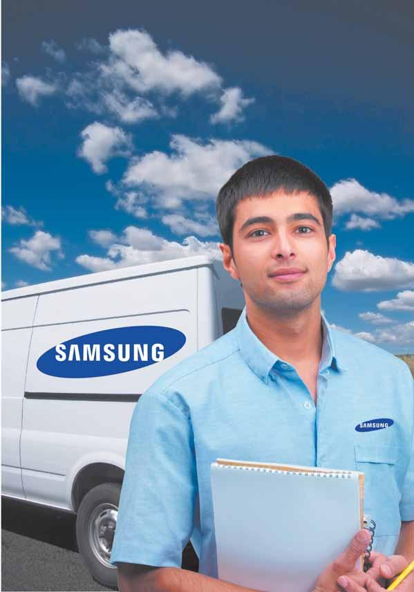 After Sales and Warranty Support Samsung Air Conditioning Committed to After Sales and Warranty Support Peace Of Mind Rest assured that you are buying