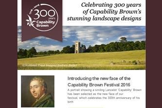 Festival channels continue to grow Our communications channels are continuing to grow get in touch so we can publicise your sites and events. Twitter/Facebook Our Twitter account is @browncapability.