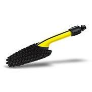 0 The Kärcher wheel washing brush is perfect for removing dirt and grime that accumulates on your wheel rims.