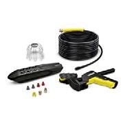68 69 70 71 73 74 75 80 PC 20, Roof gutter and pipe cleaning kit, 20 m 68 2.642-240.0 The gutter and pipe cleaning kit works all by itself with high pressure.
