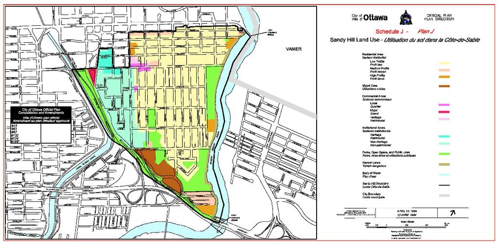 Subject Site Figure 17: Sandy Hill Secondary Plan,