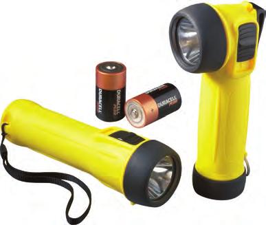 WOLF ATEX SAFETY TORCH Primary Cell Safety Torch ATEX & IECEx Approved for explosive as and ust atmospheres T6 and T4 models Simple, robust design Optimum
