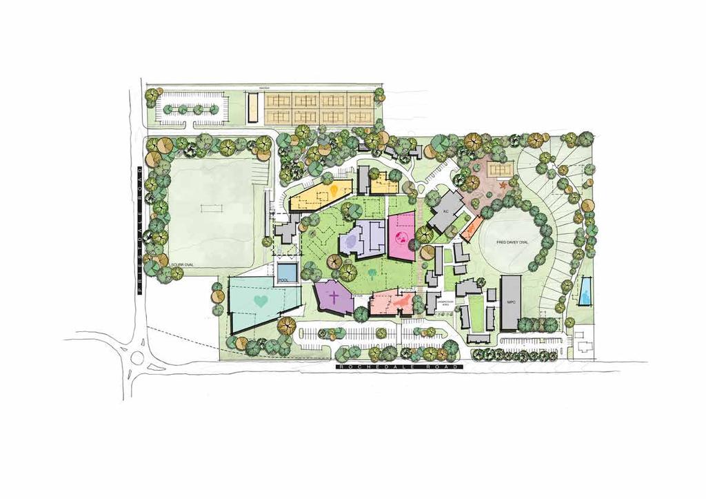Redeemer Master Plan: 2018 and beyond LEGEND Health and Wellness Centre Innovation Hub Primary Village The Fifth Stream