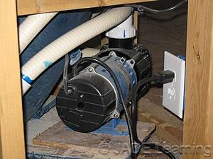 There is just as much of a shock hazard if a pool pump is hard wired as when it is connected to a receptacle.